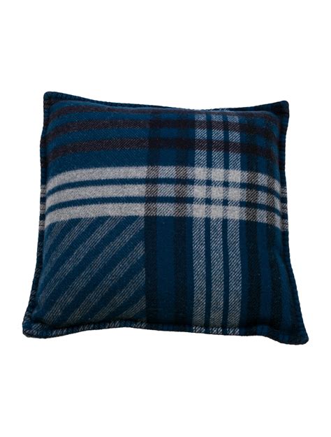 hermes pillow blue